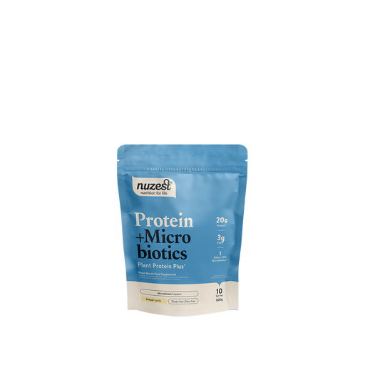 Nuzest Protein Plus Microbiotics 300g - French Vanilla - Sports Nutrition at MySupplementShop by Nuzest