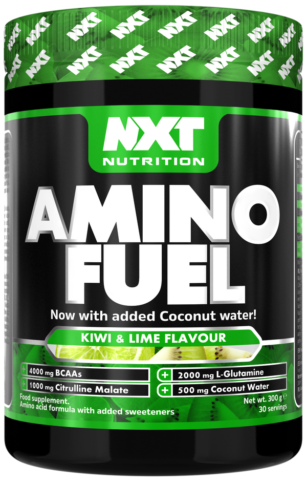 NXT Nutrition Amino Fuel (300g) 30 Servings - Kiwi Lime - Amino Acid Supplement at MySupplementShop by Nxt Nutrition