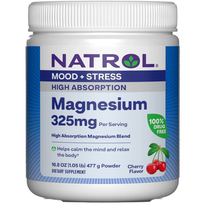 Natrol High Absorption Magnesium, 325mg (Cherry) - 477g