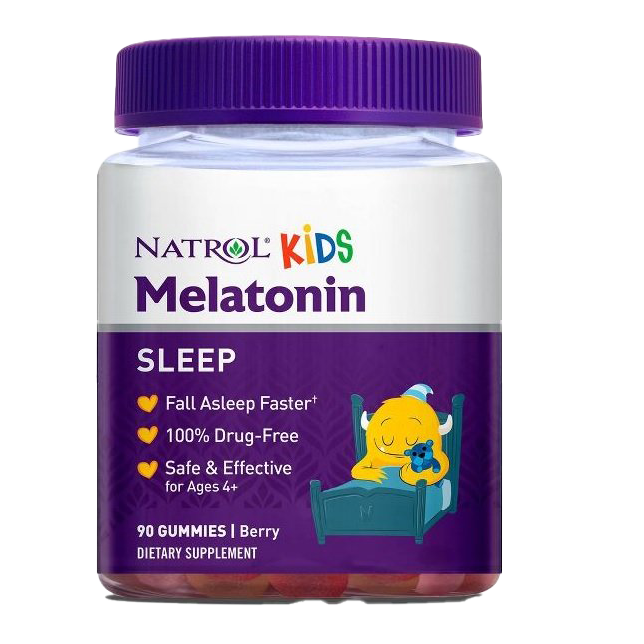 Natrol Kids Melatonin, Berry - 90 gummies
