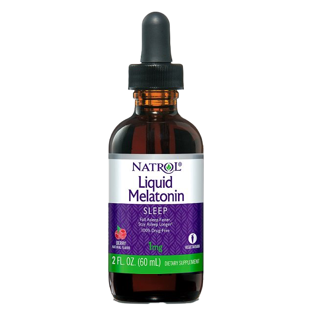 Natrol Liquid Melatonin, Berry - 60 ml.