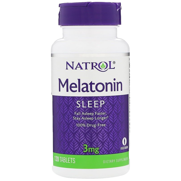 Natrol Melatonin, 3mg - 120 tabs