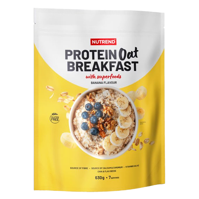 Nutrend Protein Oat Breakfast, Banana - 630g