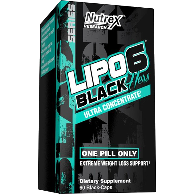 Nutrex Lipo-6 Black Hers Ultra Concentrate - 60 caps