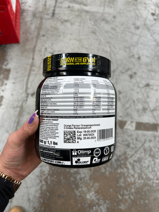 Olimp Nutrition Glutamine Xplode, Orange - 500 grams
