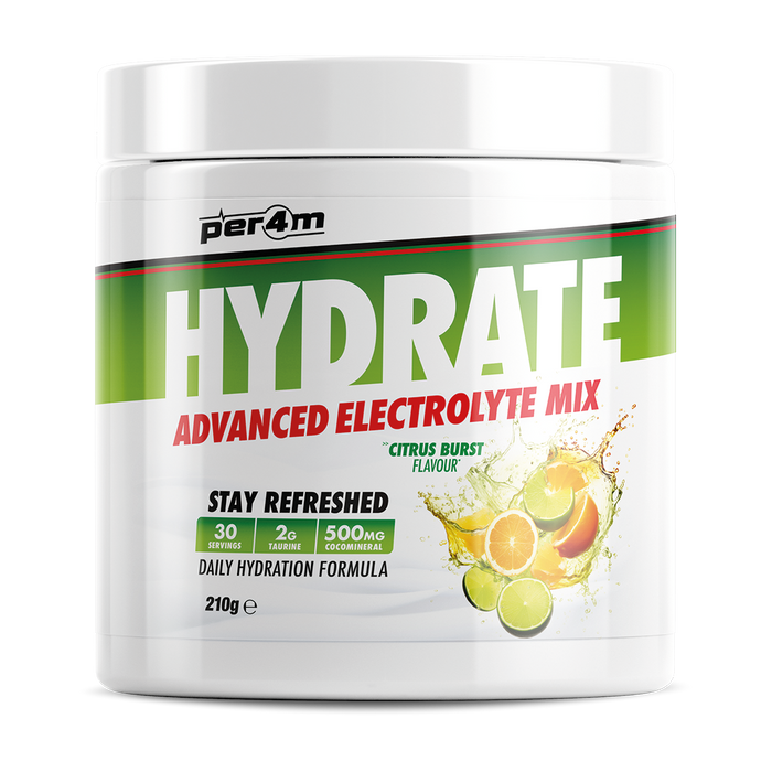 Per4m Hydration 210g - Citrus Burst - Electrolyte Replacements at MySupplementShop by PER4M Nutrition