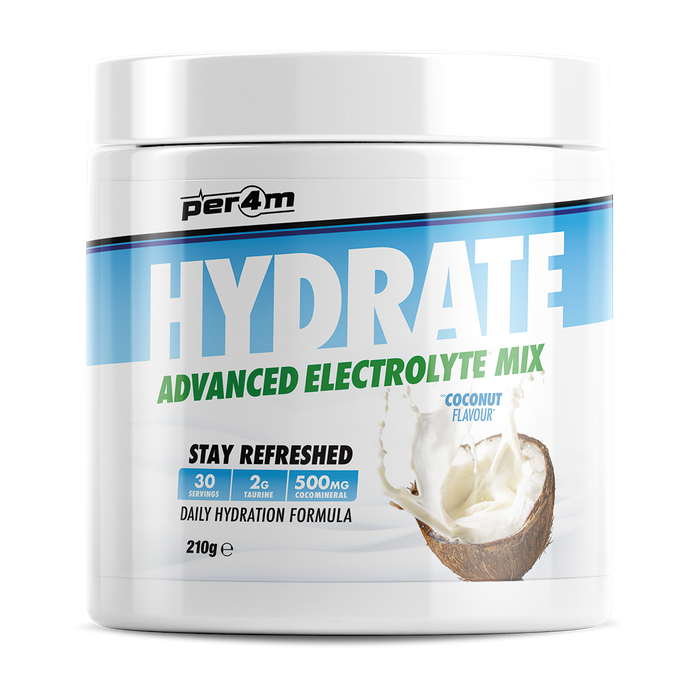 Per4m Hydration 210g - Coconut - Electrolyte Replacements at MySupplementShop by PER4M Nutrition