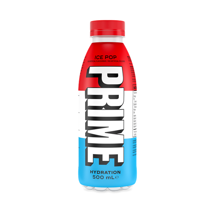 PRIME Hydration 12x500ml - Ice Pop - Hydration Drink at MySupplementShop by PRIME