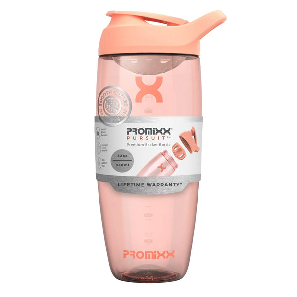 Promixx Pursuit EcoZen Shaker Bottle 950ml - Coral - Supplement Shakers at MySupplementShop by Promixx