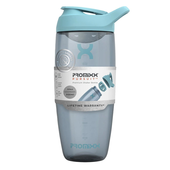 Promixx Pursuit EcoZen Shaker Bottle 950ml - Ocean Calm Blue - Supplement Shakers at MySupplementShop by Promixx