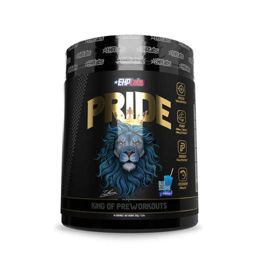 EHP Labs Pride Pre-Workout 40 Serv - Blue Slushie - Beta-Alanine at MySupplementShop by EHP Labs