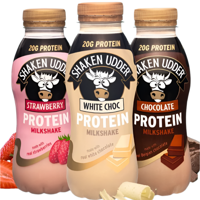 Shaken Udder Protein Milkshake 8x330ml