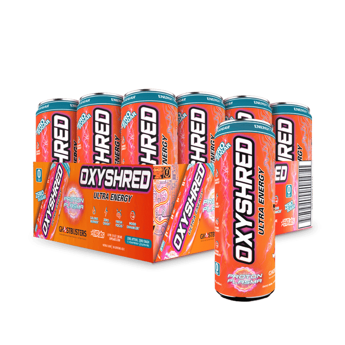 EHP Labs OxyShred Ultra Energy Drink RTD 12x355ml - Proton Plasma - Pre Workout at MySupplementShop by EHP Labs