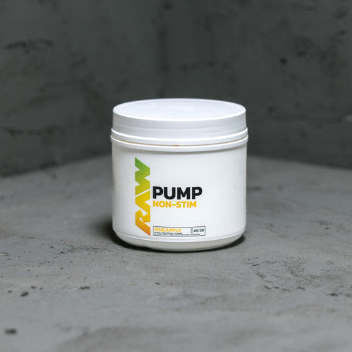 Raw Nutrition Pump Non-Stim, Pineapple 480g - Pre & Post Workout at MySupplementShop by Raw Nutrition