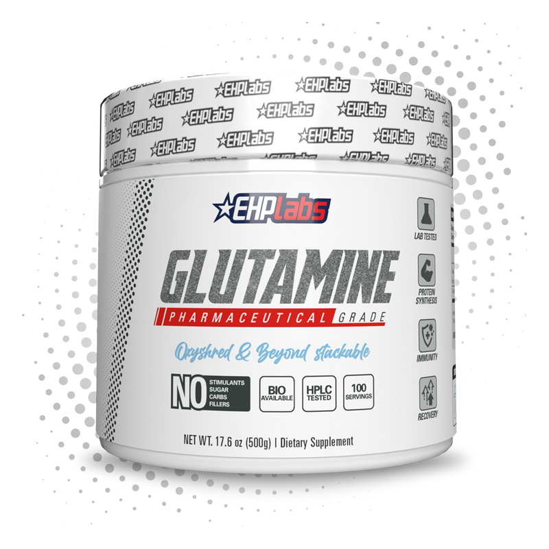 EHP Labs Glutamine 500g Unflavoured 100 Servings - Sports Supplements at MySupplementShop by Ehp Labs