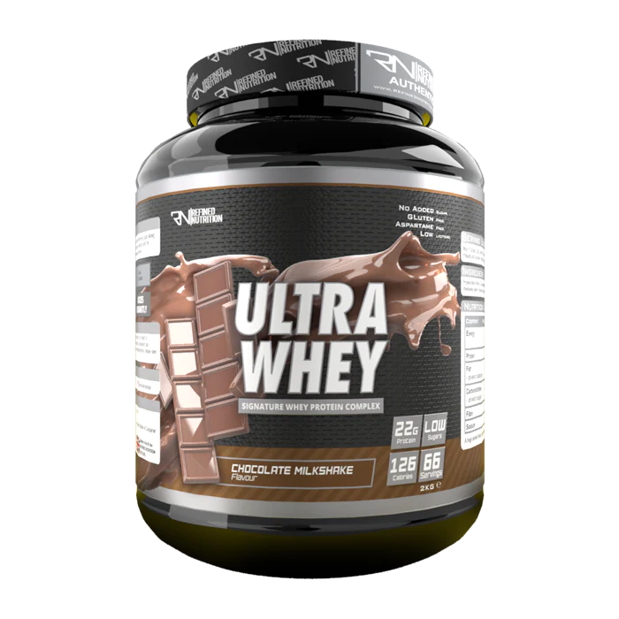 Refined Nutrition  Ultra Whey 2kg - Chocolate Milkshake - Sports Nutrition at MySupplementShop by Refined Nutrition