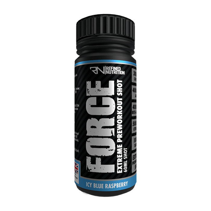 Refined Nutrition FORCE Pre-Workout Shots 12 x 60ml - Pre Workout at MySupplementShop by Refined Nutrition