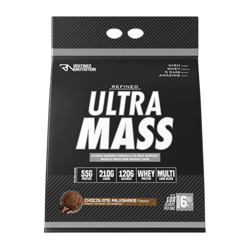 Refined Nutrition  Ultra Mass 6kg - Chocolate Milkshake - Sports Nutrition at MySupplementShop by Refined Nutrition