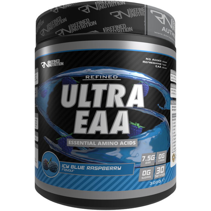 Refined Nutrition Ultra EAA 300g - Icy Blue Raspberry - Sports Nutrition at MySupplementShop by Refined Nutrition