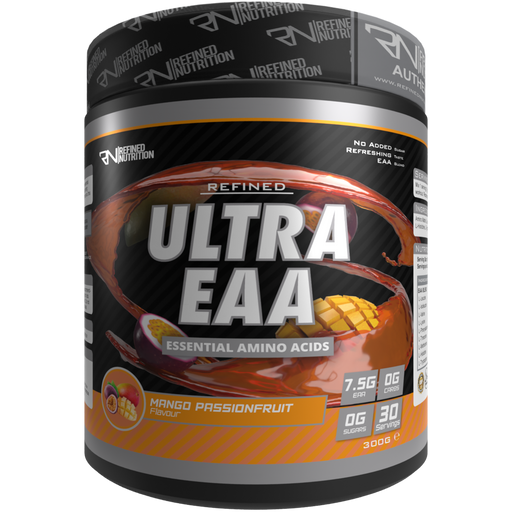 Refined Nutrition Ultra EAA 300g - Mango & Passionfruit - Sports Nutrition at MySupplementShop by Refined Nutrition