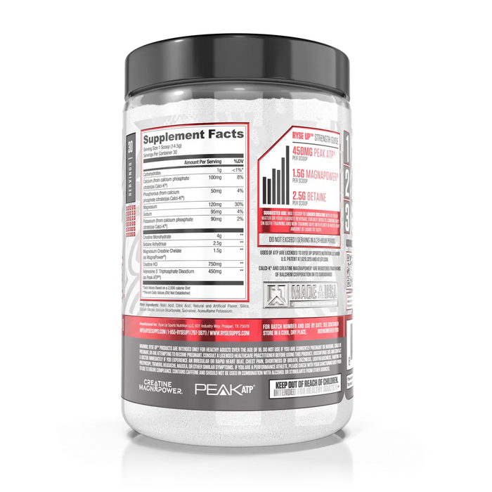 RYSE Loaded Creatine, Electric Lemonade - 435g