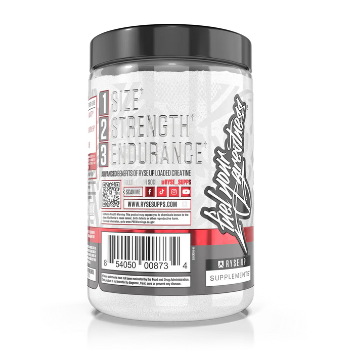 RYSE Loaded Creatine, Unflavored - 321g