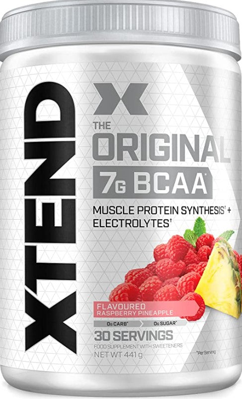 Xtend BCAA 30 Servings - Raspberry Pineapple - Sports Supplements at MySupplementShop by Xtend