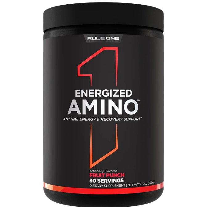 Rule One Energized Amino, Fruit Punch 270g