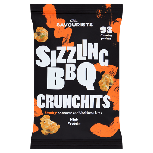 The Savourists Crunchits 12x25g - BBQ - Sports Nutrition at MySupplementShop by The Savourists