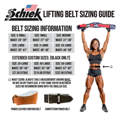 Schiek Model CF3004 Power Lifting Belt | Black - Lifting Belt at MySupplementShop by Schiek Sports