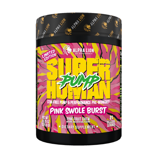 Alpha Lion SuperHuman Pump 367g - Pink Swole Burst - Sports Nutrition at MySupplementShop by Alpha Lion