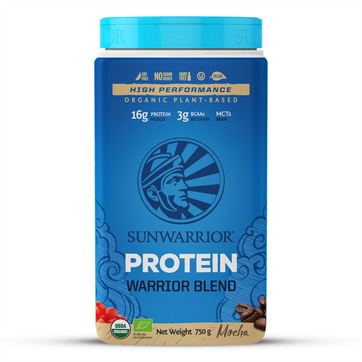 Sunwarrior Protein Warrior Blend 750g Mocha - Protein at MySupplementShop by Sunwarrior