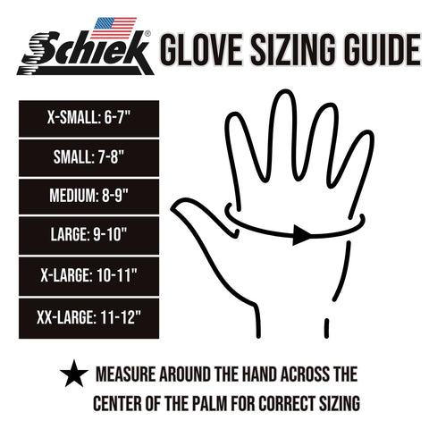 Schiek Platinum Gloves with Wrist Support 540 - Lifting Gloves at MySupplementShop by Schiek Sports