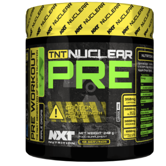 NXT Nutrition TNT Nuclear PRE-workout 40 servings - Pre-Workout at MySupplementShop by Nxt Nutrition