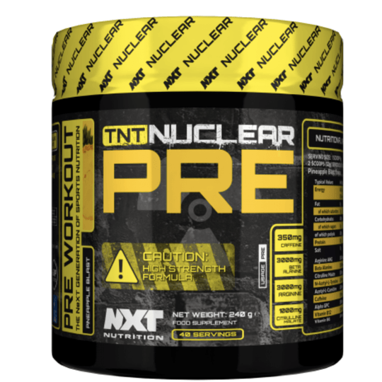 NXT Nutrition TNT Nuclear PRE-workout 40 servings - Pre-Workout at MySupplementShop by Nxt Nutrition