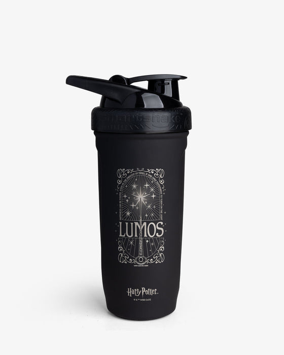 SmartShake Harry Potter Collection Exclusive Stainless Steel Shaker - Durable & Leak-Proof - Lumos - Shaker Bottles at MySupplementShop by SmartShake