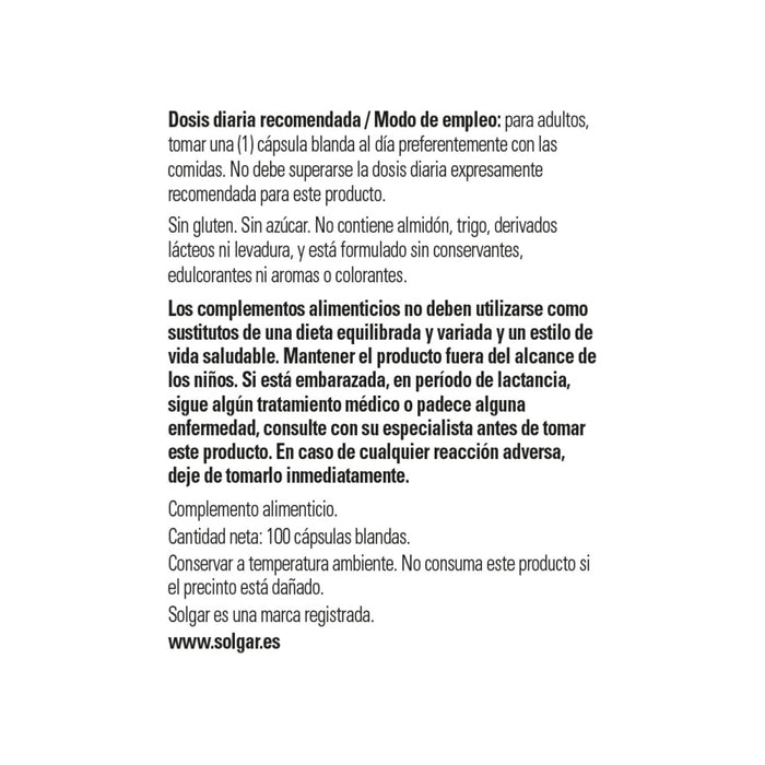 Solgar Vit E Mixed 400IU 23x100 SGL