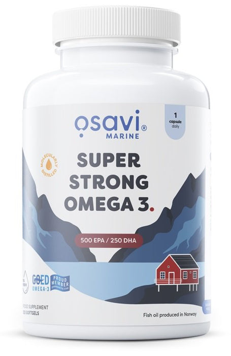 Super Strong Omega 3, 500 EPA / 250 DHA - 120 softgels - Sports Nutrition at MySupplementShop by Osavi