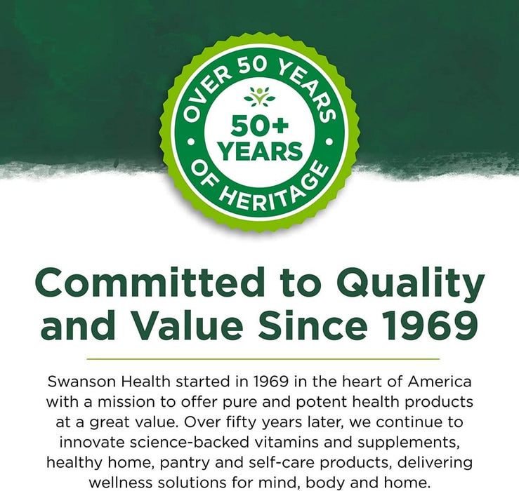 Swanson Full Spectrum Chaga Mushroom 400mg 60 Capsules - Health and Wellbeing at MySupplementShop by Swanson