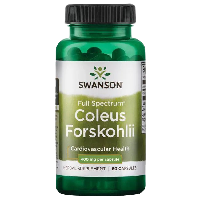 Swanson Full Spectrum Coleus Forskohlii, 400mg - 60 caps