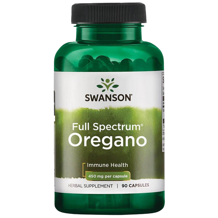 Swanson Full Spectrum Oregano 450 mg 90 Capsules