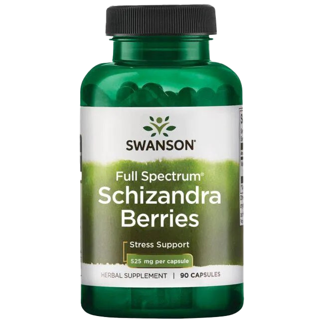 Swanson Full Spectrum Schizandra Berries, 525mg - 90 caps