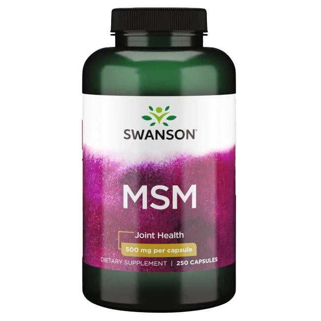 Swanson MSM, 500mg - 250 caps