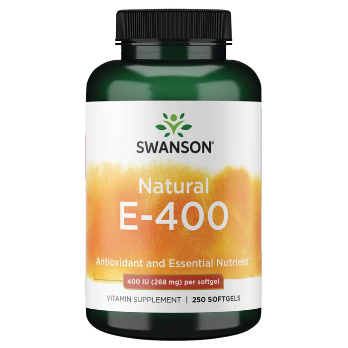 Swanson Natural Vitamin E Natural 400iu (268 mg) 250 Softgels