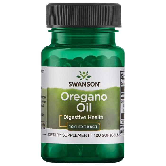 Swanson Oregano Oil 10:1 Extract 150 mg 120 Softgels