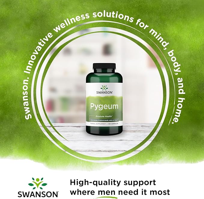 Swanson Pygeum - 120 caps - Sports Supplements at MySupplementShop by Swanson