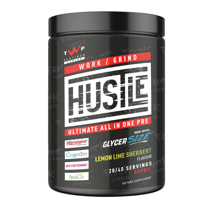 TWP Hustle Pre-Workout – High-Performance Energy, Focus & Pump Formula 559g