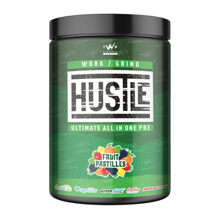 TWP Hustle Pre-Workout – High-Performance Energy, Focus & Pump Formula 559g