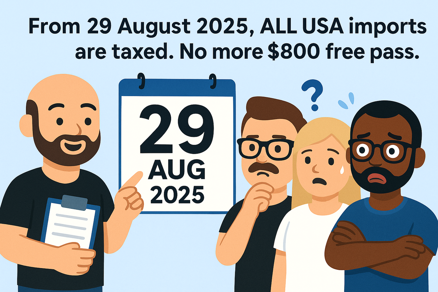 The $800 Duty-Free Rule is Gone