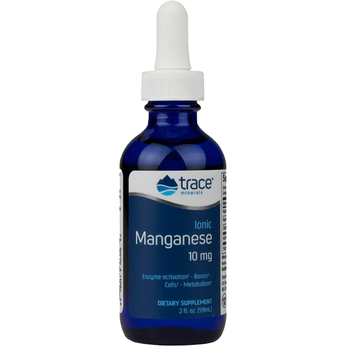Trace Minerals Ionic Manganese 10mg Liquid 2 oz